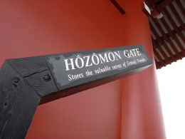 ■浅草寺 宝蔵門 浅草の歴史も無論素晴らしい。 しかしながら、この赤・・美しい。